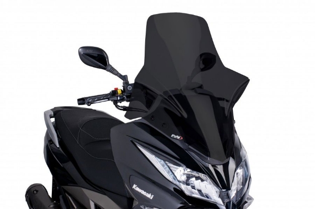 Afbeeldingen van Vervangingsruit V-Tech Line Touring Kawasaki J125 '16-/ J300 '14-16 donker getint