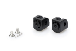 Afbeeldingen van VARIO voetsteunadapters voorzijde van Puig voor diverse Kawasaki modellen