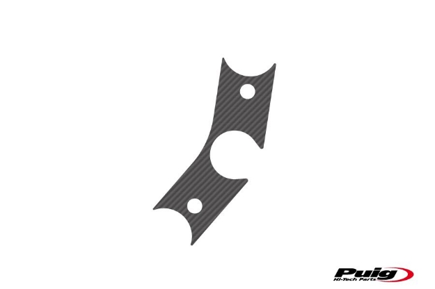 Afbeeldingen van Kroonplaatcover model X-TREME Puig voor Yamaha YZF-R6 '17-