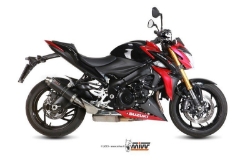 Afbeeldingen van MIVV GP steel black demper Suzuki GSX-S1000 '15-