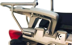 Afbeeldingen van Topdrager zilver Hepco&Becker verstevigingsbeugelset BMW R1200GS '04-'07