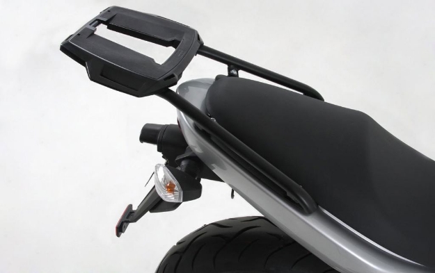 Afbeeldingen van Topdrager zwart Alurack Hepco&Becker Kawasaki ER-6N/F '06-'08