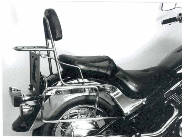 Afbeeldingen van Kofferrek chroom Hepco&Becker Kawasaki VN 800 CLASSIC '00-