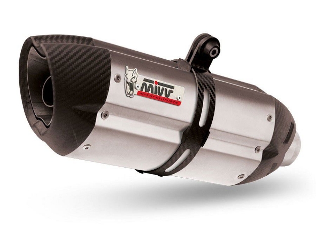 Afbeeldingen van MIVV Suono Steel RVS demper Suzuki GSX-S750 '17-