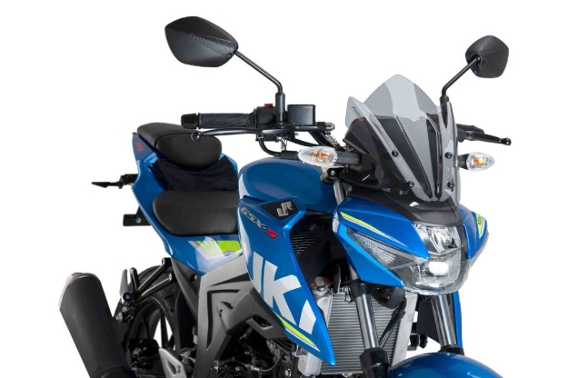 Afbeeldingen van Vervangingsruit naked bike Sport Puig Suzuki GSX-S125 '17--licht getint