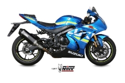 Afbeeldingen van MIVV Speed Edge black steel RVS demper Suzuki GSX-R1000 '17-