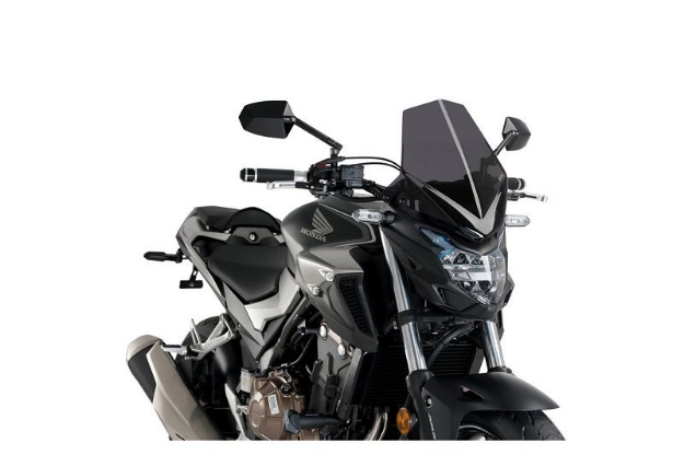 Afbeeldingen van Vervangingsruit naked bike Puig Honda CB500F '16-donker getint