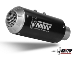Afbeeldingen van MIVV MK3 RVS black Suzuki GSX-R125 / GSX-S125 '17-