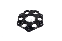 Afbeeldingen van Tandwieldrager aluminium Evotech Triumph Speed Triple 1200 RS '21- -zwart