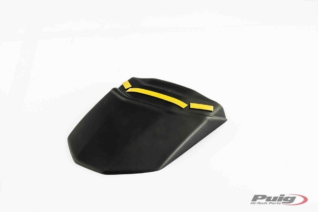 Afbeeldingen van Achterspatbord verlenger mat zwart voor het originele spatbord Kawasaki Versys X-300 '17-'21