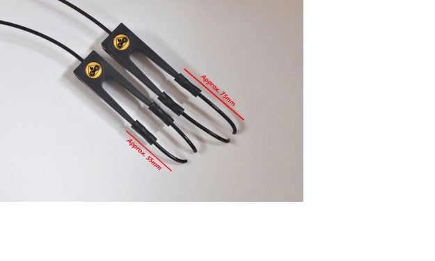 Afbeeldingen van Scottoiler onderdeel uiteinde Dual Injector 55mm lang (2 stuks)
