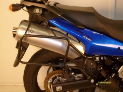 Afbeeldingen van Kofferrek zwart Lock-it Hepco & Becker Suzuki DL650 '04-'11