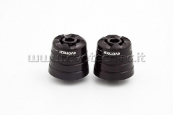 Afbeeldingen van Trillingsdempers Evotech voor diverse Kawasaki modellen (KA1)-Zwart