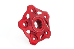 Afbeeldingen van Tandwieldrager aluminium Evotech voor Ducati Hypermotard 950 '19-