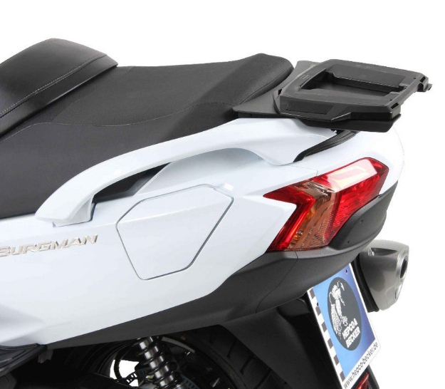 Afbeeldingen van Topdrager zwart Alurack Hepco&Becker Suzuki AN650 2013-