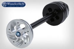 Afbeeldingen van Crash pad hub cover diverse BMW modellen - silver Wunderlich