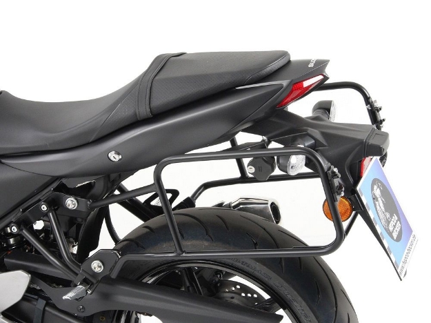 Afbeeldingen van Kofferrek zwart Hepco & Becker Suzuki SV650X '18-