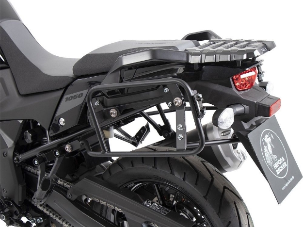 Afbeeldingen van Kofferrek zwart Lock-it Hepco&Becker Suzuki DL1050 '20-