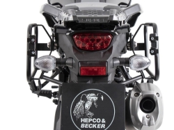 Afbeeldingen van Kofferrek zwart Lock-it Hepco&Becker Suzuki DL1050 '20-