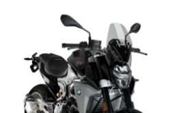 Afbeeldingen van Vervangingsruit naked bike Sport Puig BMW F900R '20- (zonder originele BMW support? -donker getint