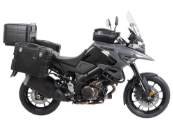 Afbeeldingen van Kofferrek zwart Lock-it Hepco&Becker Suzuki DL1050 '20-