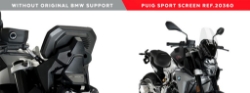 Afbeeldingen van Vervangingsruit naked bike Sport Puig BMW F900R '20- (zonder originele BMW support) -licht getint