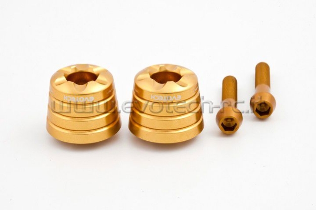 Afbeeldingen van Trillingsdempers Evotech diverse modellen Aprilia/ Honda/ Suzuki-Goud