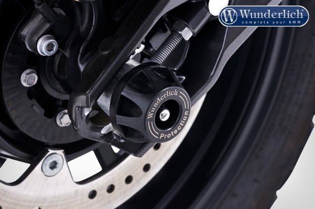 Afbeeldingen van Crash protectors G 310 rear BMW G310R/GS - black Wunderlich