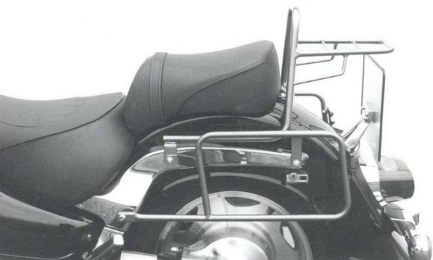 Afbeeldingen van Kofferrek chroom Hepco&Becker Suzuki VL1500LC Intruder/ C1500 Intruder