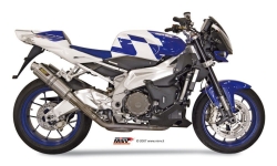 Afbeeldingen van MIVV GP carbon dempers Aprilia RSV1000/MILLE / RSV1000R MILLE FACTORY '04-'08 / TUONO '06-'10