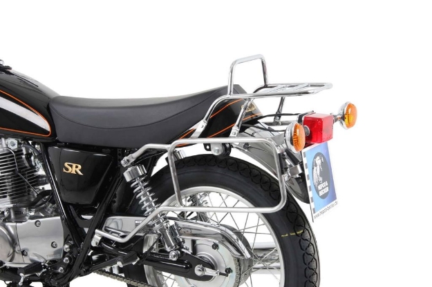 Afbeeldingen van Kofferrek chroom Hepco&Becker Yamaha SR500