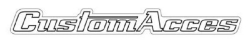Afbeeldingen van Passenger seat Saltillo zwart Custom Acces voor diverse Harley Davidson modellen