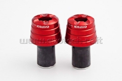 Afbeeldingen van Trillingsdempers Evotech Yamaha R1 '98-/ R6 '06-/ FZ1/ FZ8 '10--Rood