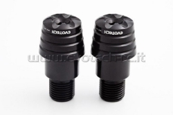 Afbeeldingen van Trillingsdempers Evotech Yamaha diverse modellen (YA3)-Zwart