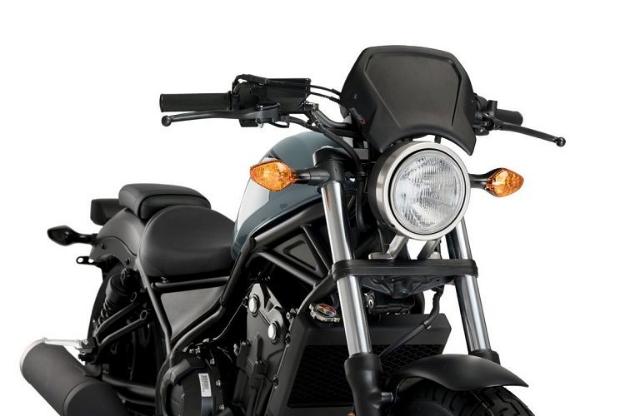 Afbeeldingen van Front plate aluminium Puig Honda CMX 500 Rebel '17-