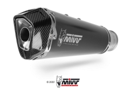 Afbeeldingen van MIVV Full System met Delta Race zwart Aprilia RS660 / Tuono 660 '21- (lage montage)