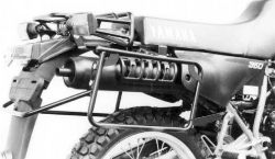 Afbeeldingen van Kofferrek zwart Hepco&Becker Yamaha XT350