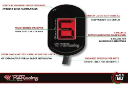 Afbeeldingen van PZRacing Gear indicator plug&play diverse Kawasaki modellen (K3)