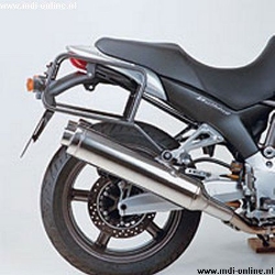 Afbeeldingen van Kofferrek zwart Hepco&Becker Yamaha BT1100