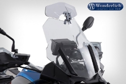 Afbeeldingen van Screen Deflector VARIO-ERGO 3D+ diverse BMW modellen - smoked grey Wunderlich