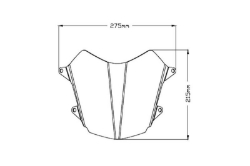 Afbeeldingen van Koplamp beschermer transparant Puig diverse Yamaha Tenere 700 modellen