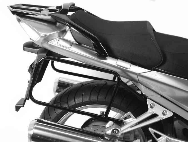Afbeeldingen van Kofferrek zwart Hepco&Becker Yamaha FJR1300 '06-'21