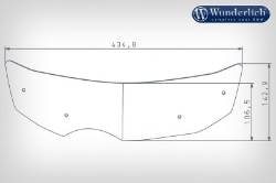 Afbeeldingen van Deflector visor transparant BMW R1200GS LC/Adventure Wunderlich