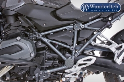 Afbeeldingen van Frame end caps set Wunderlich titanium BMW R1200R/RS / R1250R/RS '19-