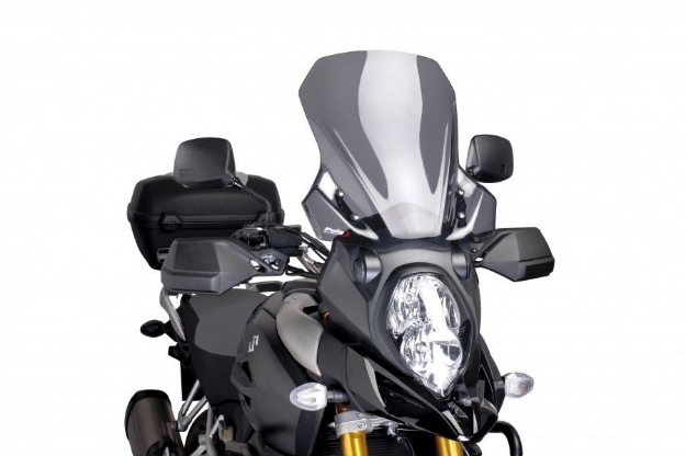 Afbeeldingen van Vervangingsruit touring Puig Suzuki DL1000 '14- -donker getint