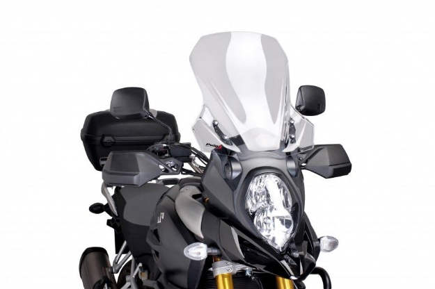 Afbeeldingen van Vervangingsruit touring Puig Suzuki DL1000 '14- -transparant
