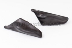 Afbeeldingen van Spiegelafdekplaatjes Evotech Ducati 899/1199 Panigale-Zwart