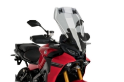 Afbeeldingen van Vervangingsruit touring met opzetruitje licht getint Puig Yamaha Tracer 9 / GT -'24