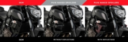 Afbeeldingen van Side Spoiler Downforce Naked van Puig voor de Yamaha MT-07 '18-20