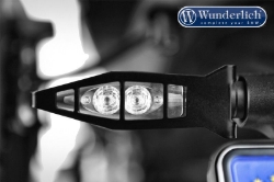 Afbeeldingen van Indicator protection set front diverse BMW modellen - black Wunderlich